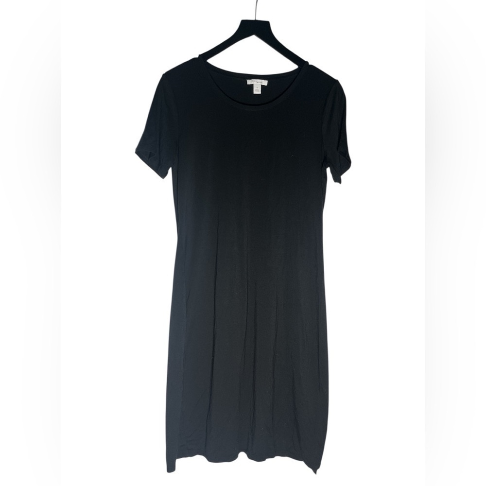 Daily Ritual Women's Jersey Standard-Fit Short-Sleeve Dress Black Medium - Picture 3 of 7